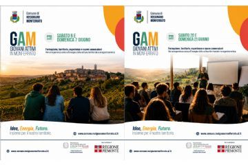WEEKEND FORMATIVI Progetto G.A.M. - Giovani Attivi in Monferrato